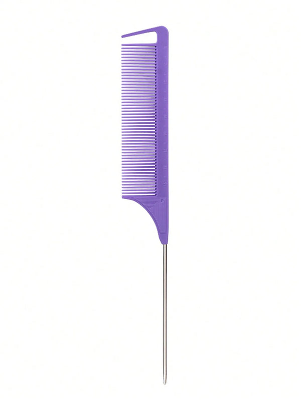 stainless steel pointed tail hair professional hair comb hair brush salon hair styling tool hair comb Special for real hair wigs